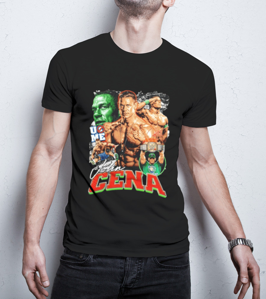 John Cena U Can't See Me U Me Champions WWE T-Shirt