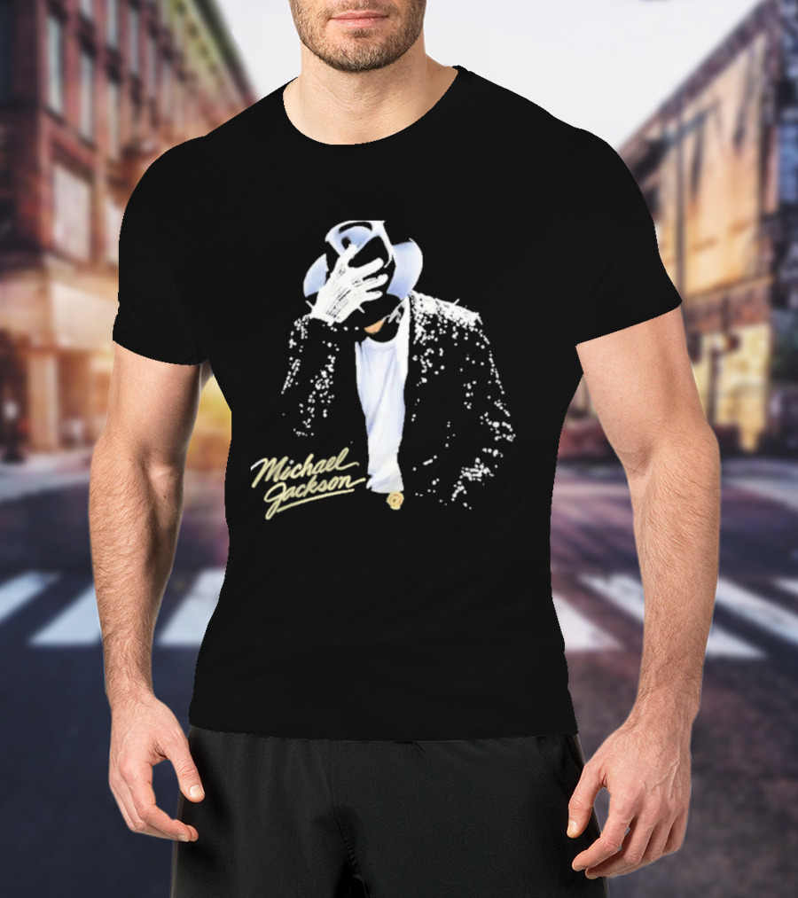 Mj Michael Jackson Iconic King Of Pop T-Shirt