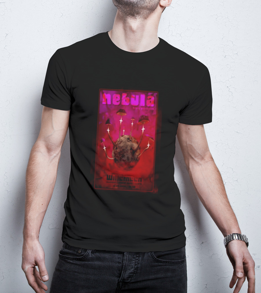 Nebula Willemeen Arnhem Netherlands May 30 2026 Surreal Mushrooms T-Shirt
