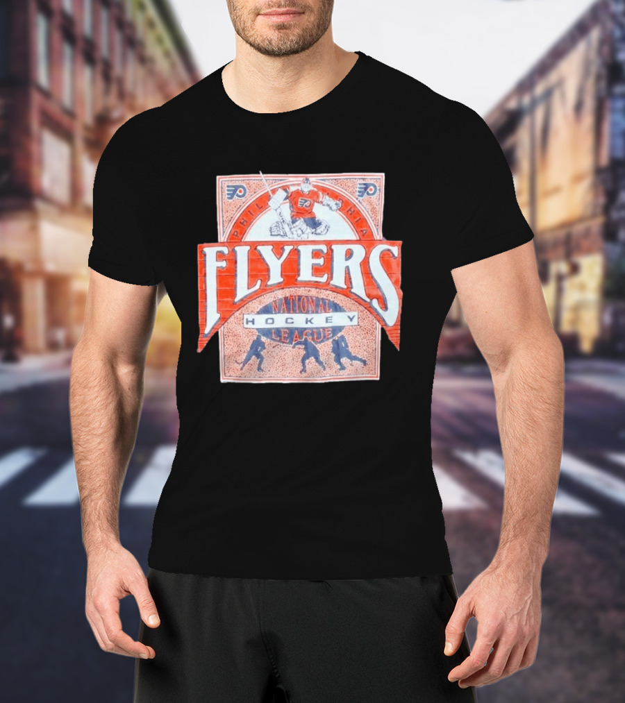 Philadelphia Flyers National Hockey League Goalie T-Shirt
