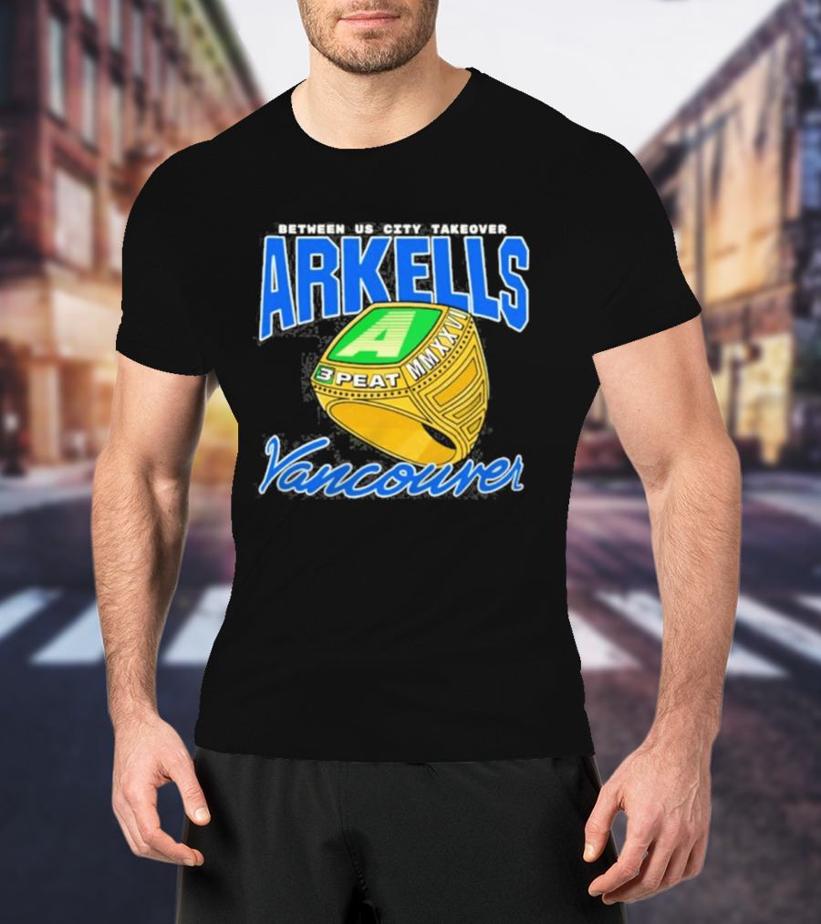 Arkells 3 Peat Mixx Vancouver Tour 2026 T-Shirt
