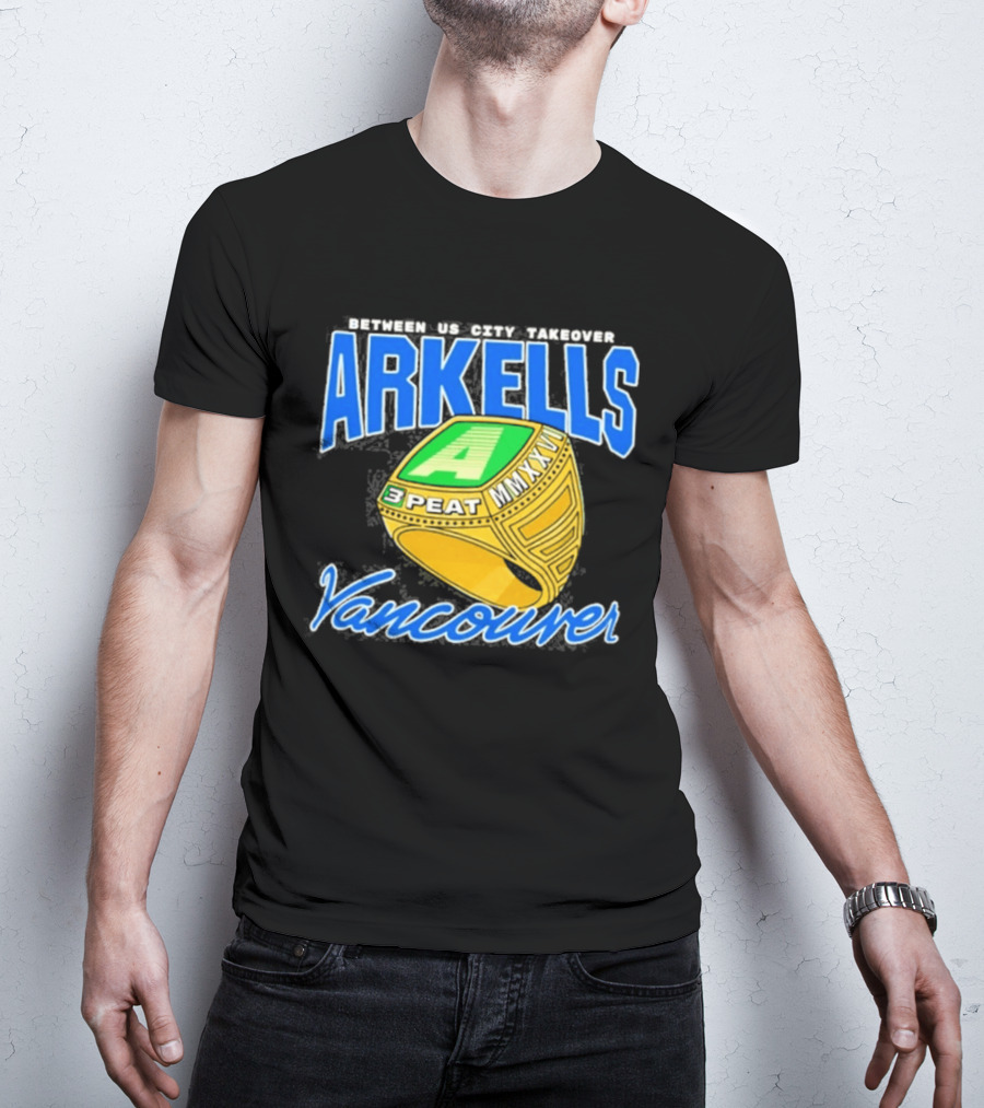 Arkells 3 Peat Mixx Vancouver Tour 2026 T-Shirt