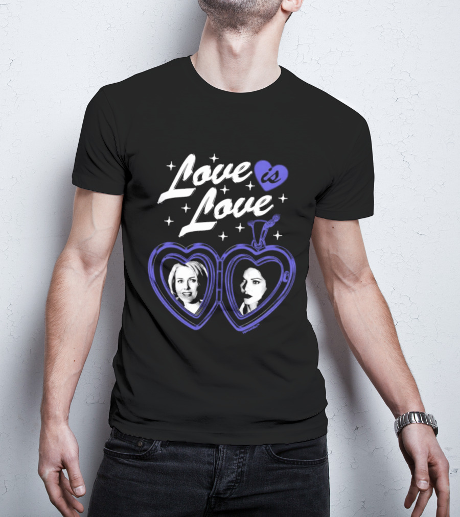 Love Is Love Pride Bijou Candles Mulholland Drive T-Shirt