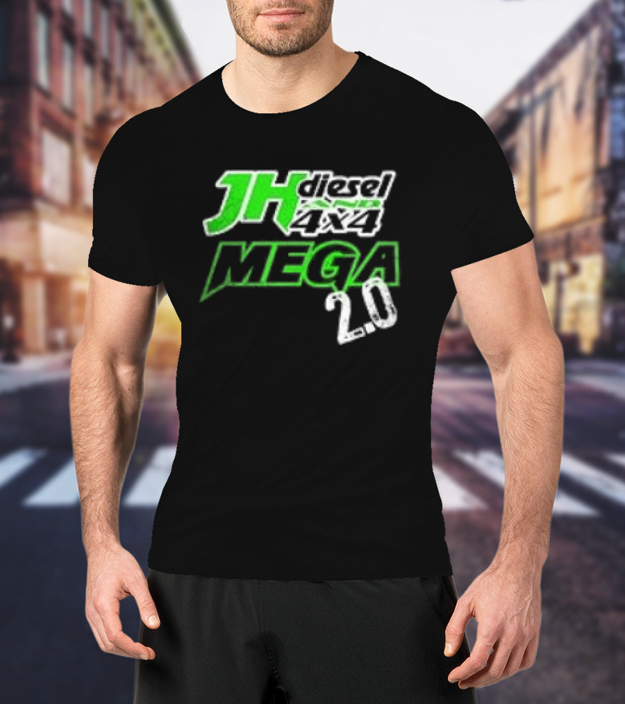 JH Diesel Mega 20 Mud Truck T-Shirt