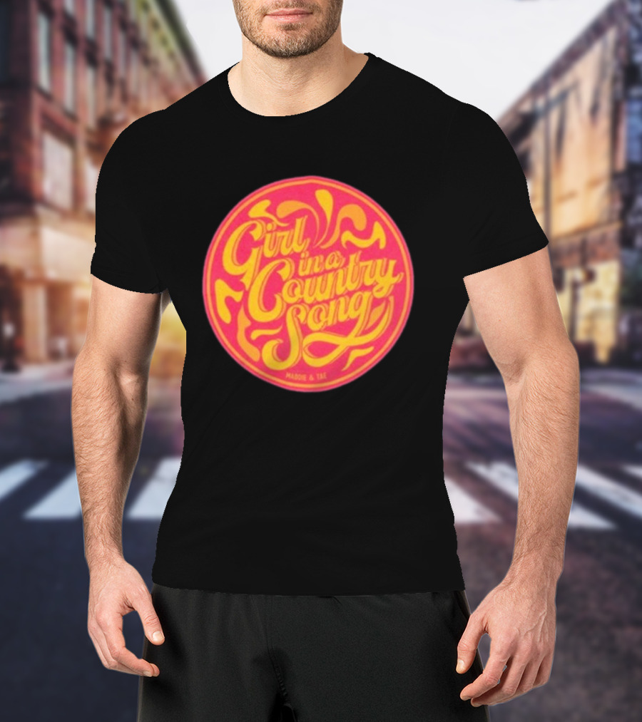 Maddie & Tae Girl In A Country Song Retro Pop T-Shirt