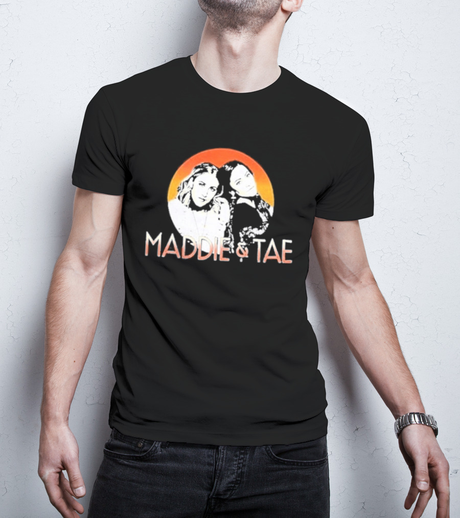 Maddie & Tae Country Music Duo Orange Arch T-Shirt