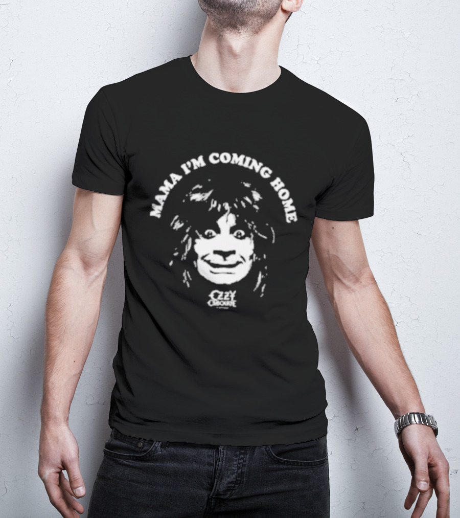 Mama I'm Coming Home Ozzy Onesie Face T-Shirt