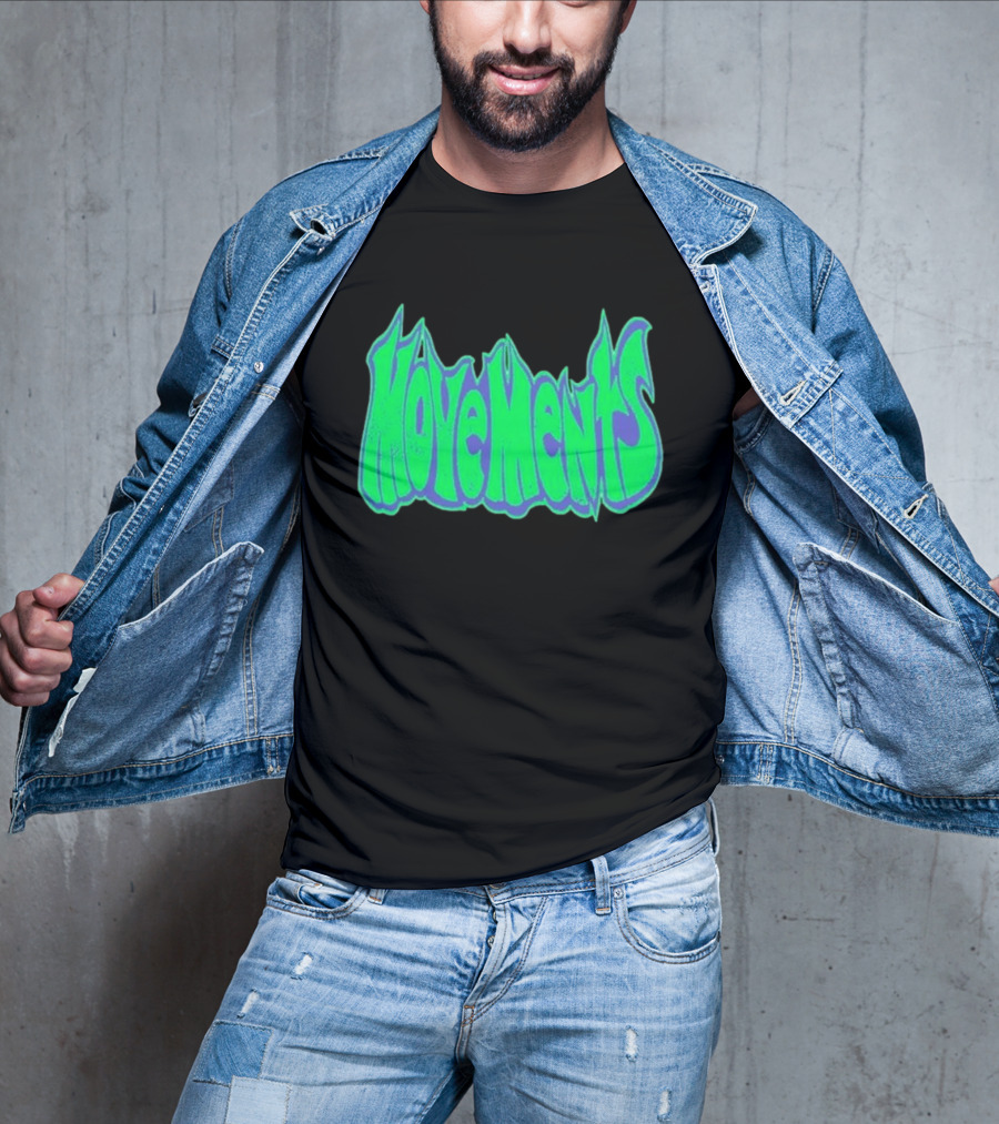Movements Back In My Ways Neon Vaporwave Style Font T-Shirt