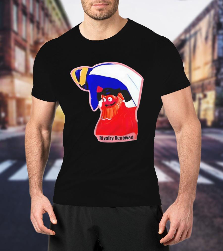 Rivalry Renewed Philadelphia Flyers Penguins Matchup T-Shirt