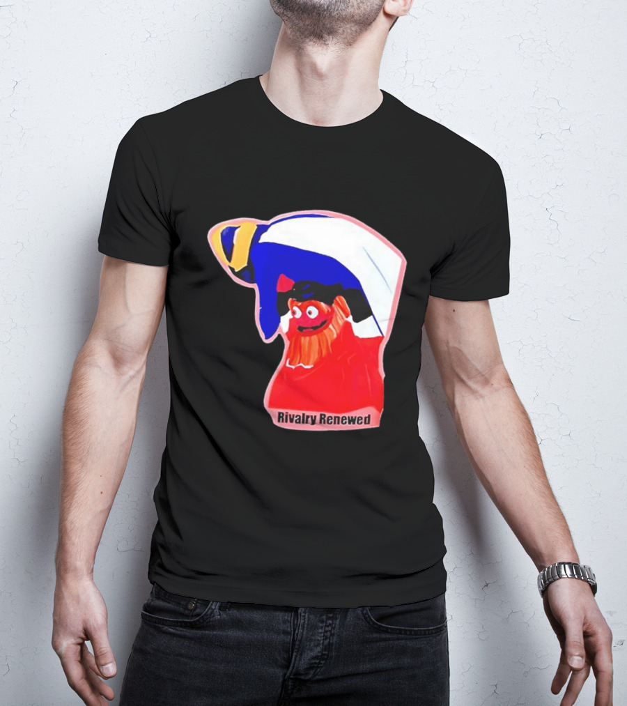 Rivalry Renewed Philadelphia Flyers Penguins Matchup T-Shirt