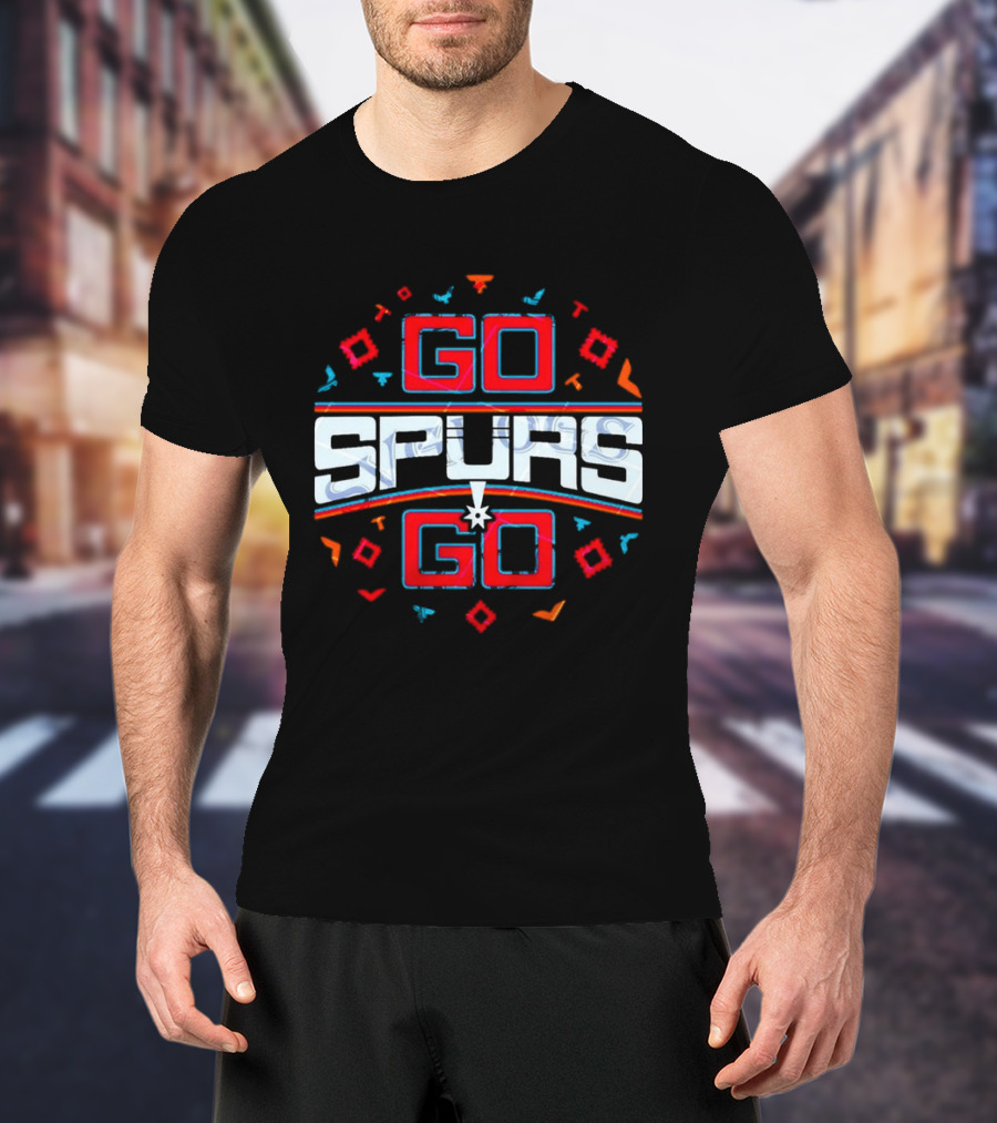 San Antonio Spurs Go Spurs Go Basketball Team Spirit T-Shirt