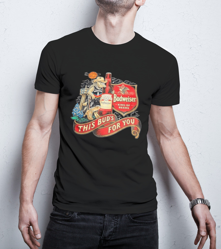 Wembanyama Budweiser King Of Beers Basketball Player T-Shirt