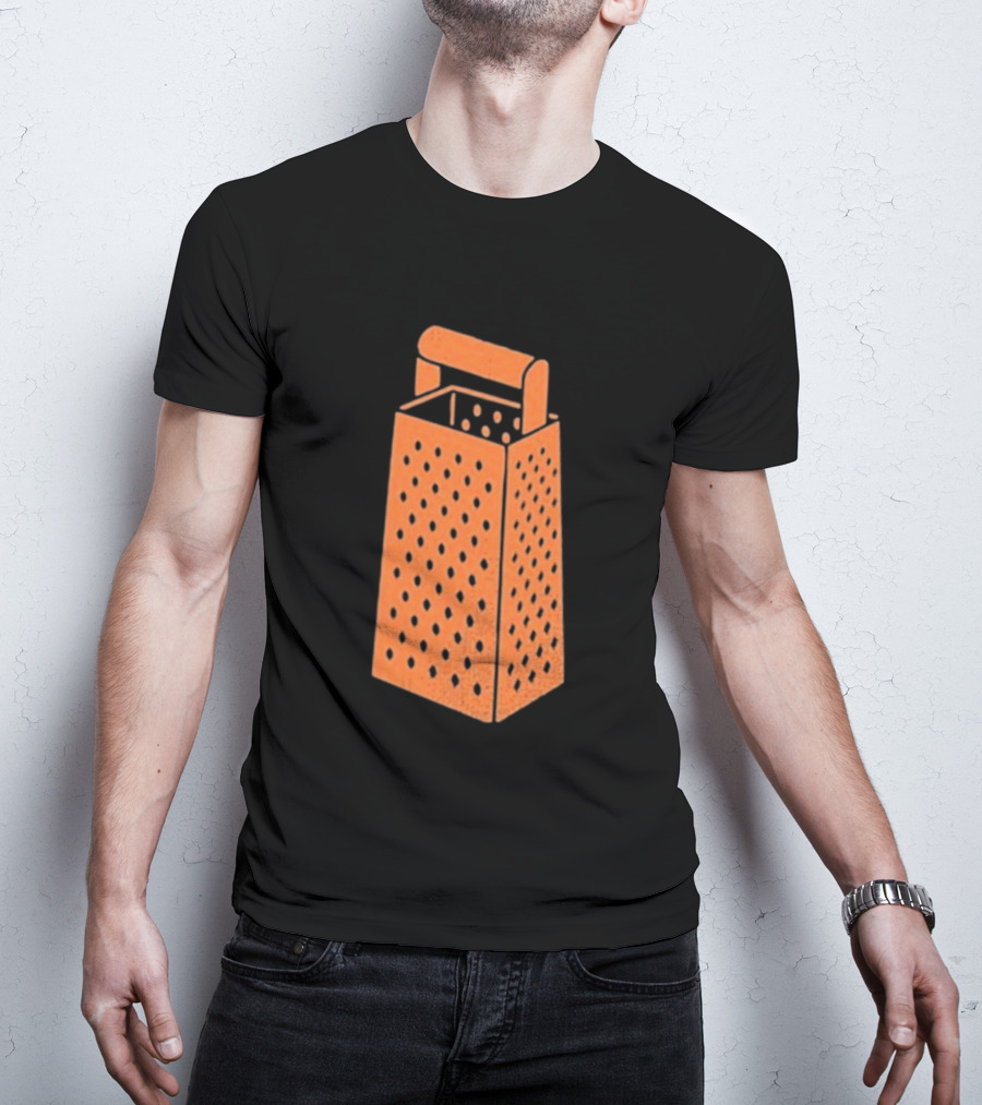 Shredded Cheese Grater Kitchen Tool Humor T-Shirt