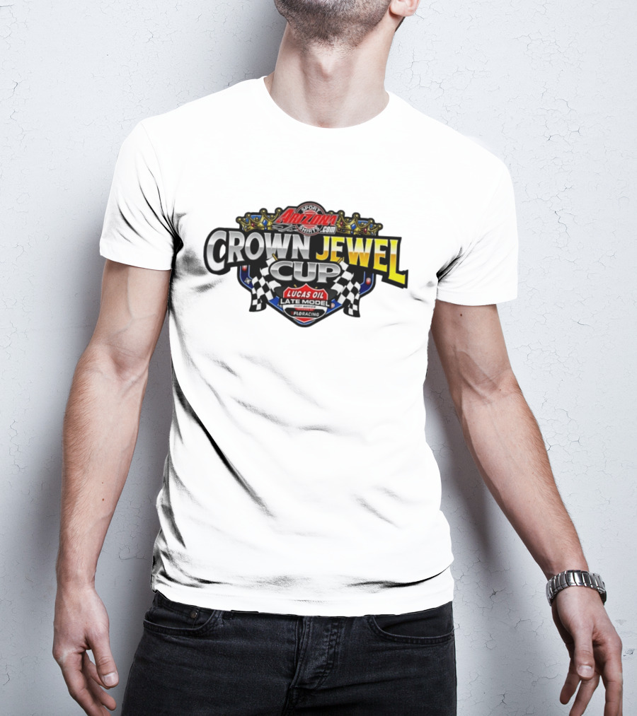 Arizona Sport Crown Jewel Cup Lucas Oil Late Model Dirt Series Floracing T-Shirt