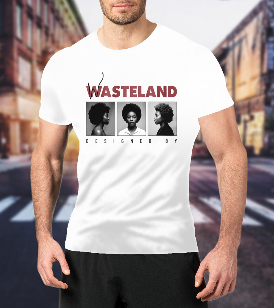 Brent Faiyaz Wasteland Designed By Triple Portrait African American Woman T-Shirt