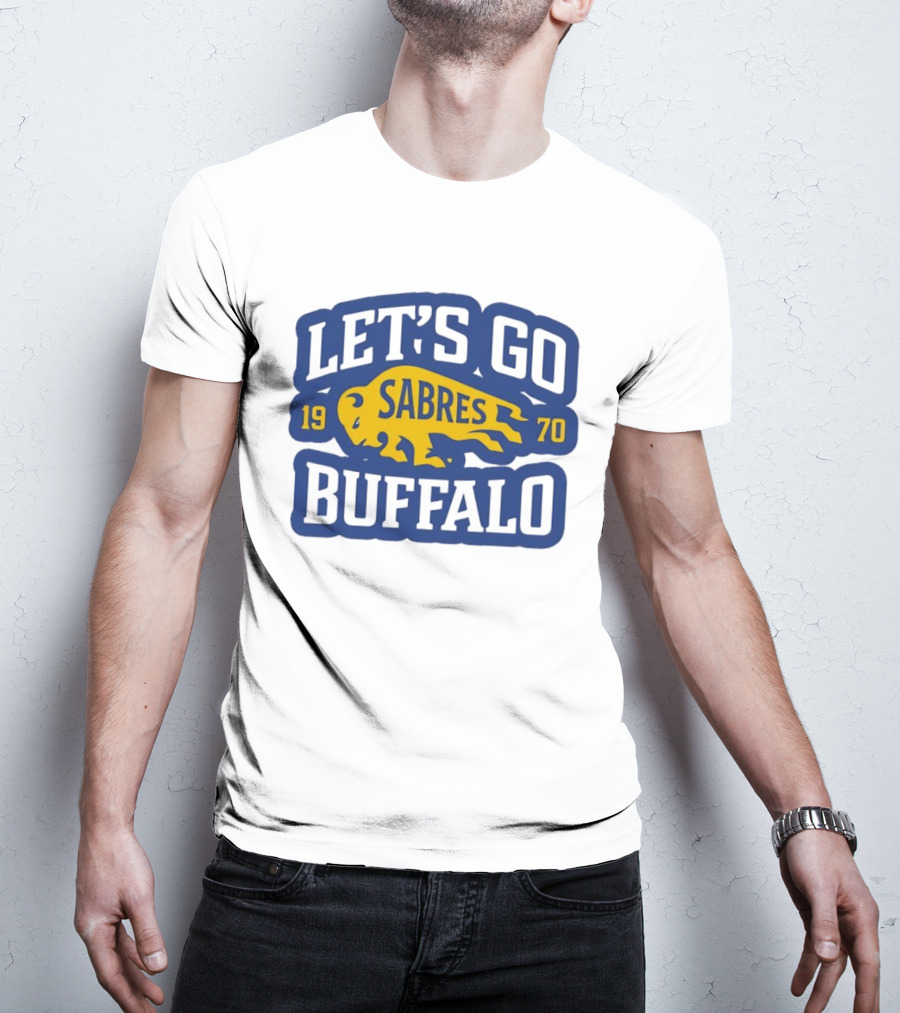 Let's Go Buffalo Sabres 1970 T-Shirt