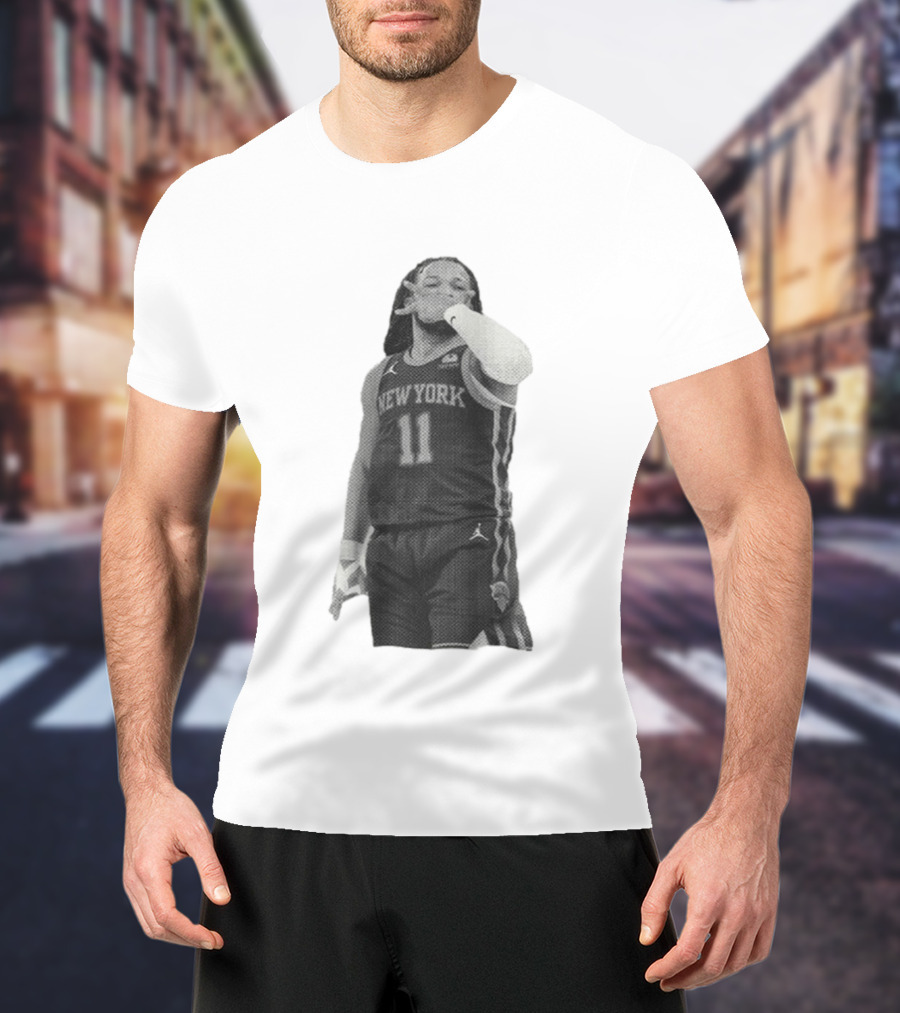 Jalen Brunson New York Basketball Everyone Is Better Until It's Time To Be Better T-Shirt