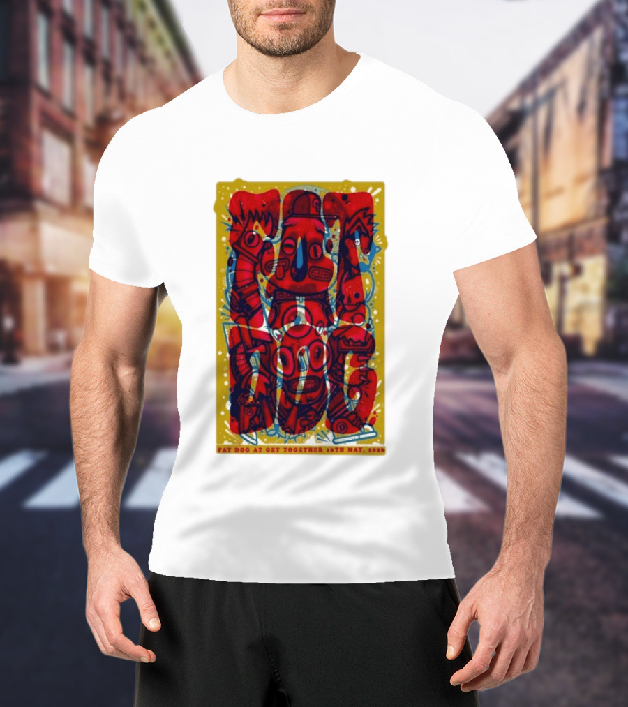 Fat Dog At Get Together 16th May 2026 T-Shirt