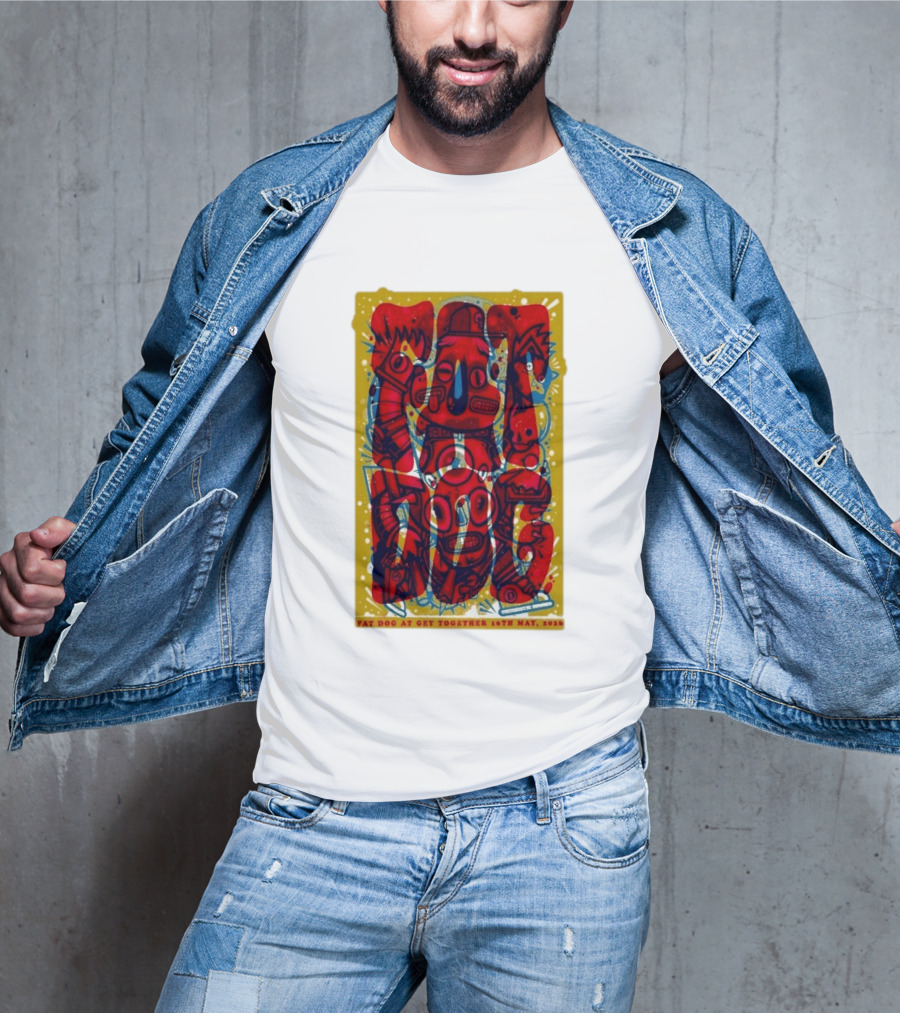 Fat Dog At Get Together 16th May 2026 T-Shirt