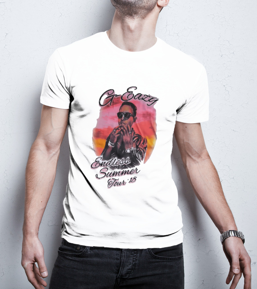 G Eazy Endless Summer Tour 2018 Retro Sunset T-Shirt