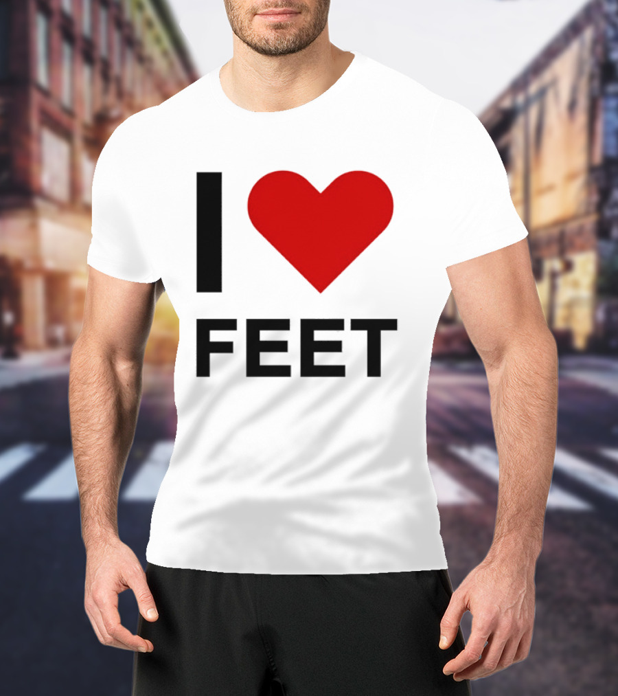 I Heart Feet T-Shirt
