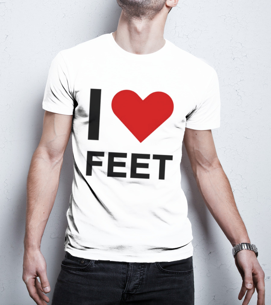 I Heart Feet T-Shirt