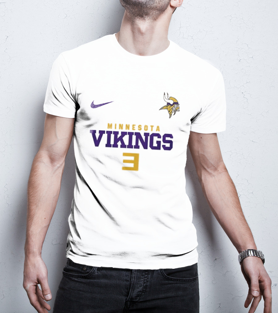 Minnesota Vikings Nike Slim Shady Mask Eminem Collaboration T-Shirt