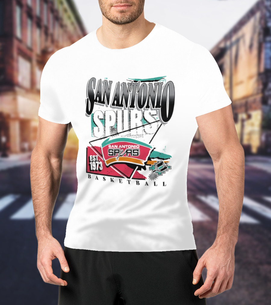 San Antonio Spurs Basketball Est 1973 T-Shirt