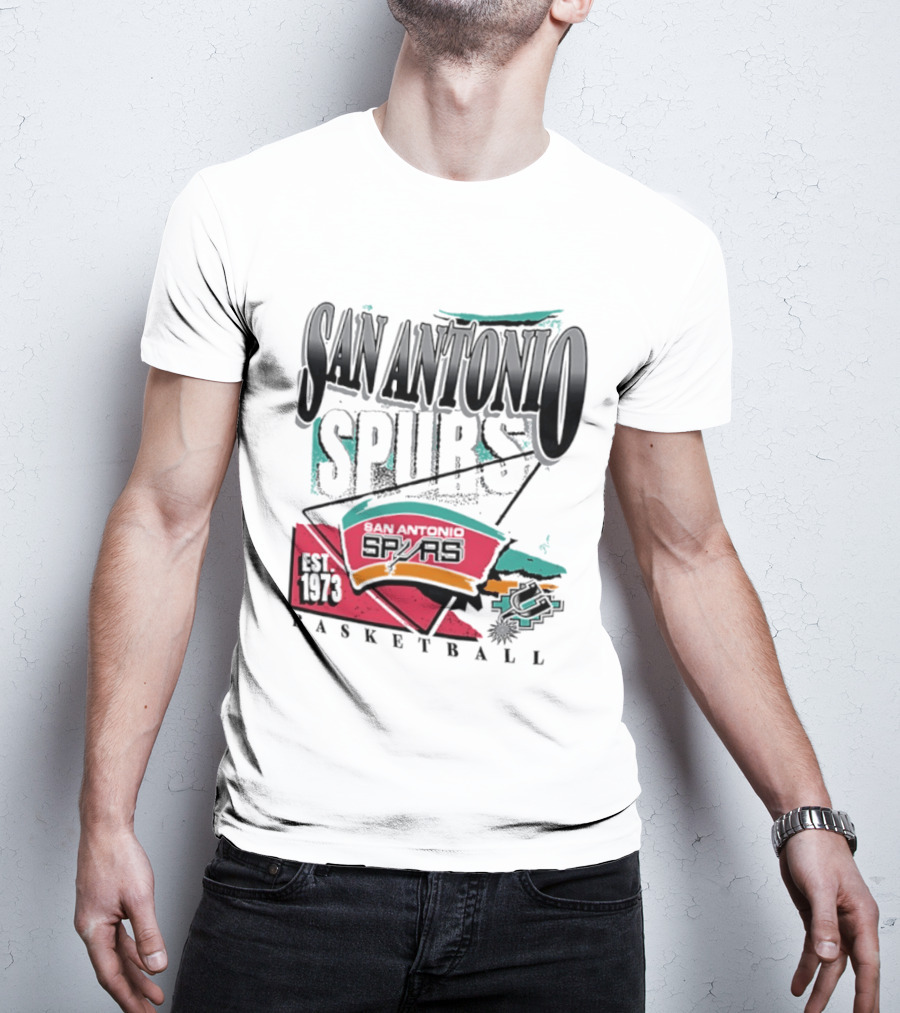 San Antonio Spurs Basketball Est 1973 T-Shirt