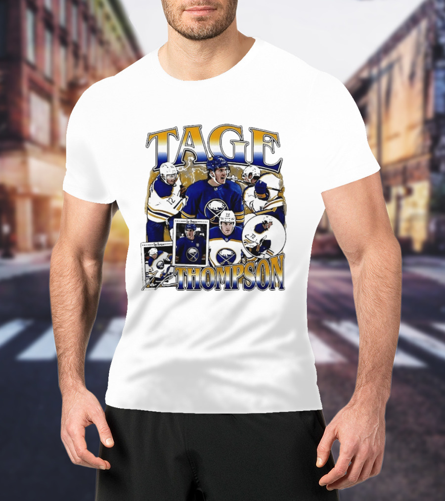 Tage Thompson Buffalo Sabres 2026 NHL Hockey Enthusiast's Choice T-Shirt