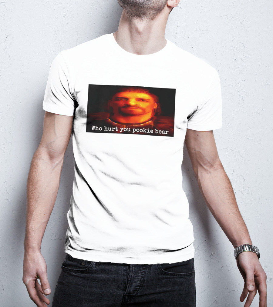 Who Hurt You Pookie Bear Video Game T-Shirt