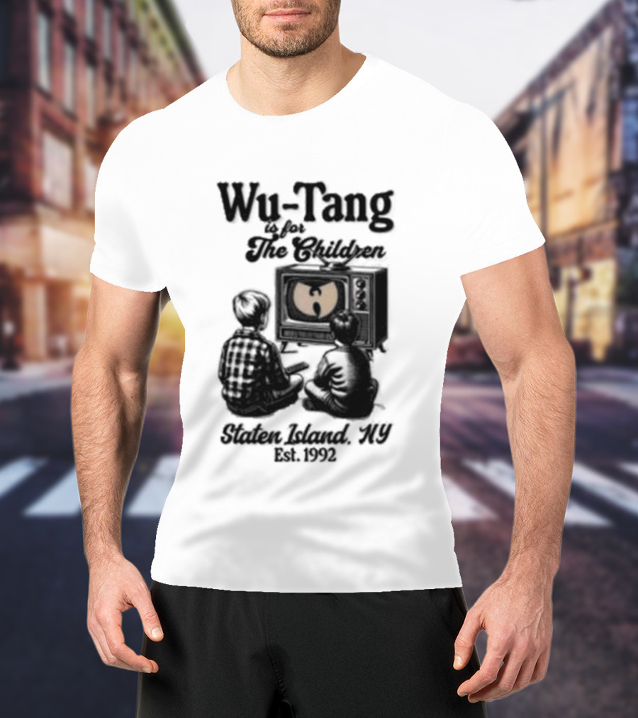 Wu Tang Clan For The Children Staten Island NY Est 1992 T-Shirt
