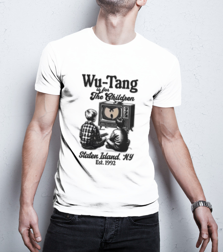 Wu Tang Clan For The Children Staten Island NY Est 1992 T-Shirt