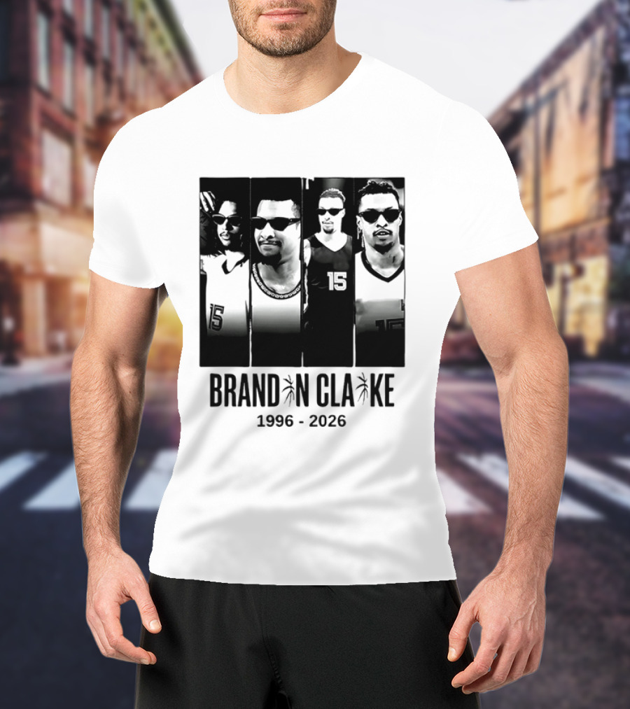 Brandon Clarke Memphis Grizzlies Forever 15 Tribute 1996 2026 T-Shirt