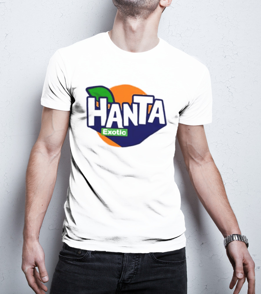 Hanta Exotic Fanta Leaf Orange T-Shirt