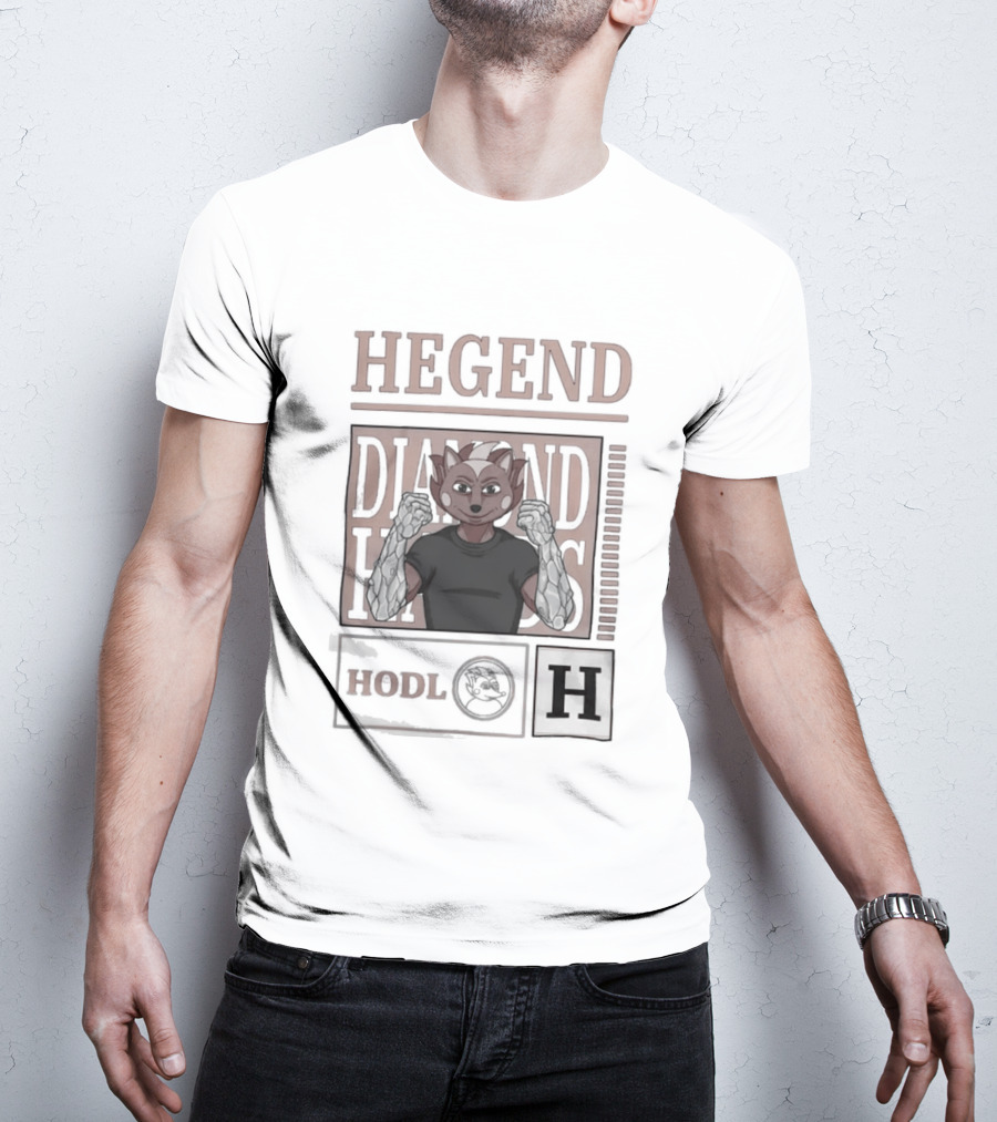Hegend Diamond Hands Hodl H T-Shirt