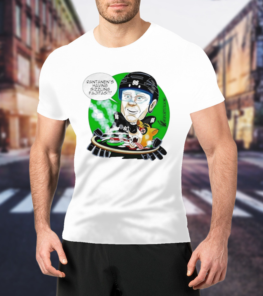 Rantanen's Having Sizzling Fajitas Sports Toons 96 T-Shirt