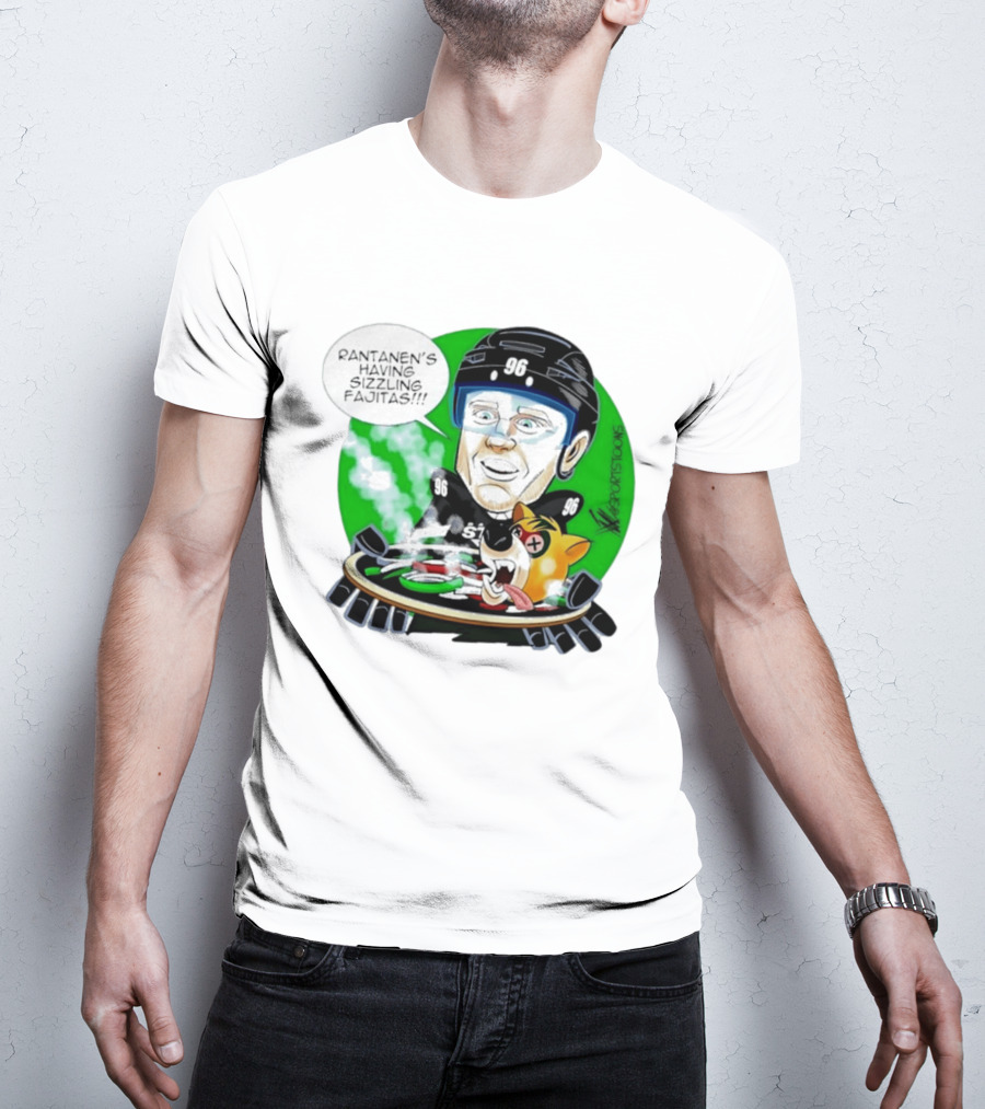 Rantanen's Having Sizzling Fajitas Sports Toons 96 T-Shirt