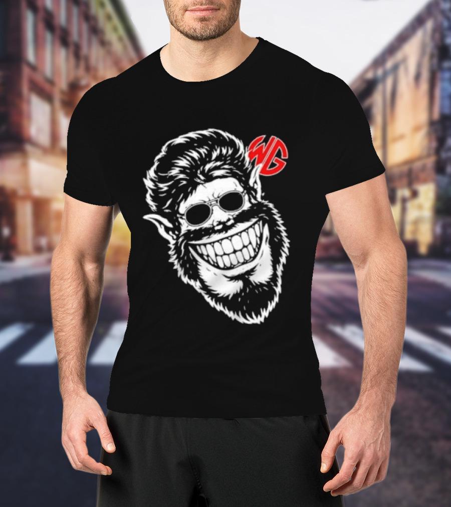 Wolfgang W. Wolfgang Ghoulrilla Biscuits Big Face WG T-Shirt