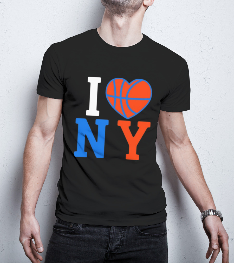 New York Knicks I Heart NY Basketball T-Shirt