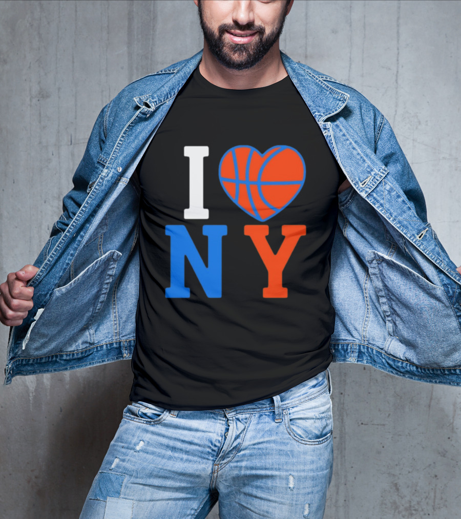New York Knicks I Heart NY Basketball T-Shirt