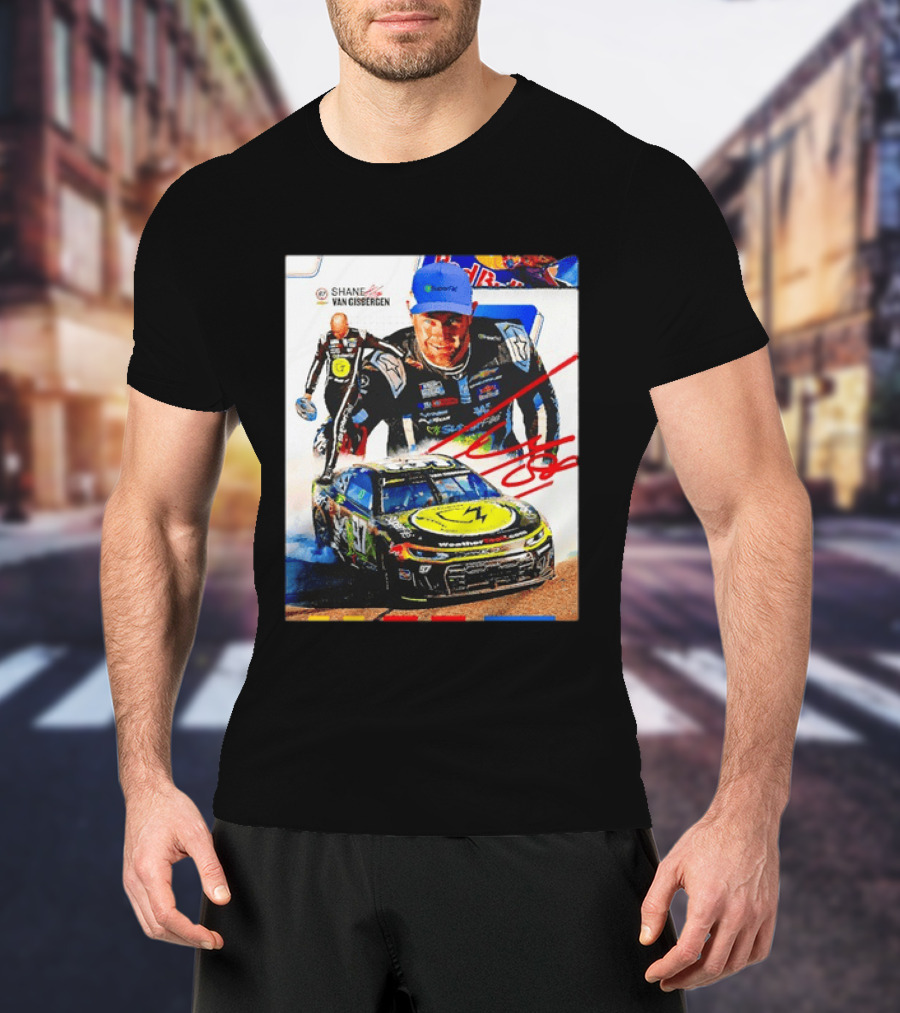 Shane Van Gisbergen NASCAR Red Bull New Zealander Racing Driver #97 T-Shirt