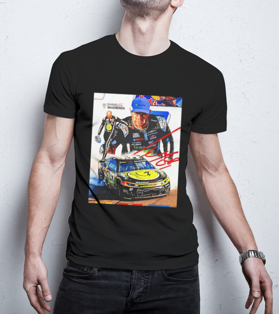 Shane Van Gisbergen NASCAR Red Bull New Zealander Racing Driver #97 T-Shirt
