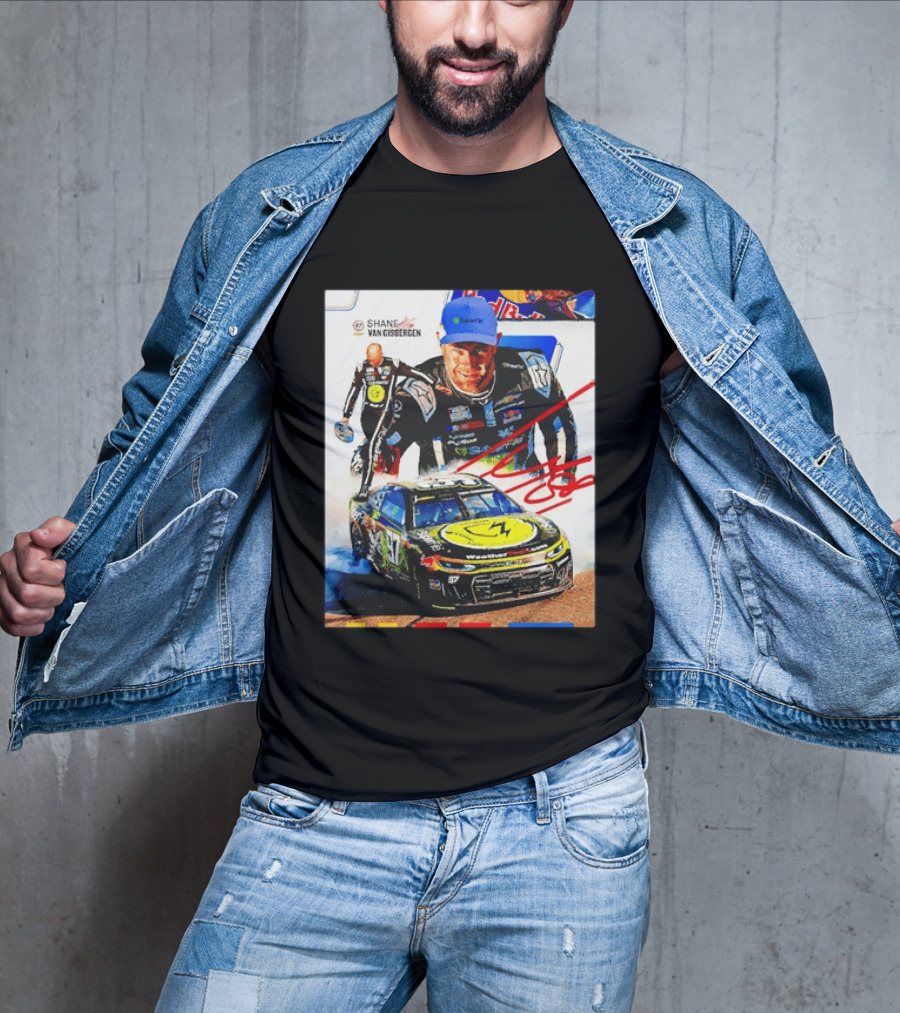 Shane Van Gisbergen NASCAR Red Bull New Zealander Racing Driver #97 T-Shirt