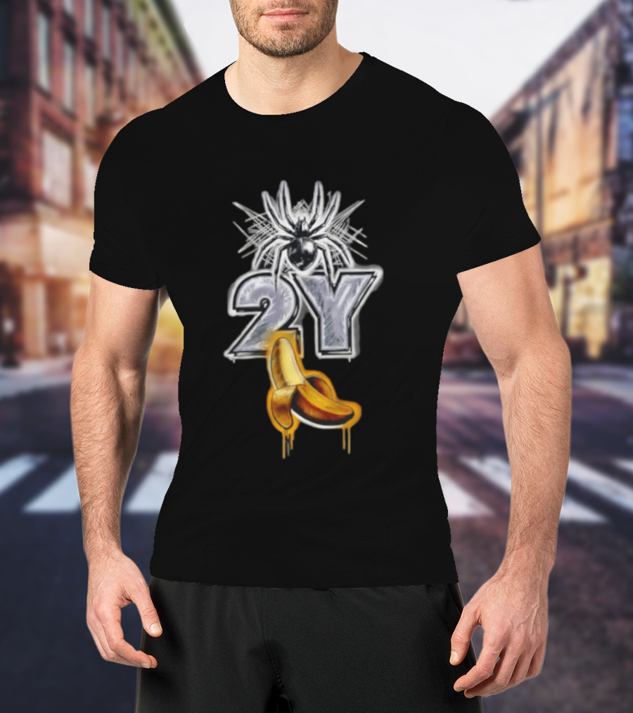 2Y Spider Banana Bananaman Killed T-Shirt