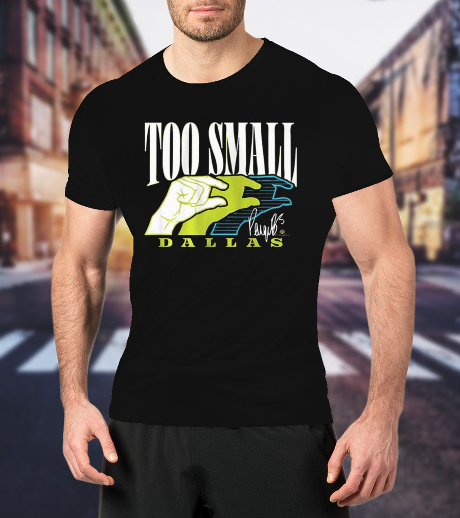 TOO SMALL Hands Paige Bueckers Dallas WNBA T-Shirt