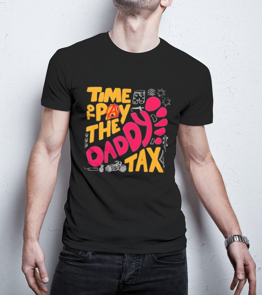 Time To Pay The Daddy Tax Dungeon Crawler Carl Footprint T-Shirt