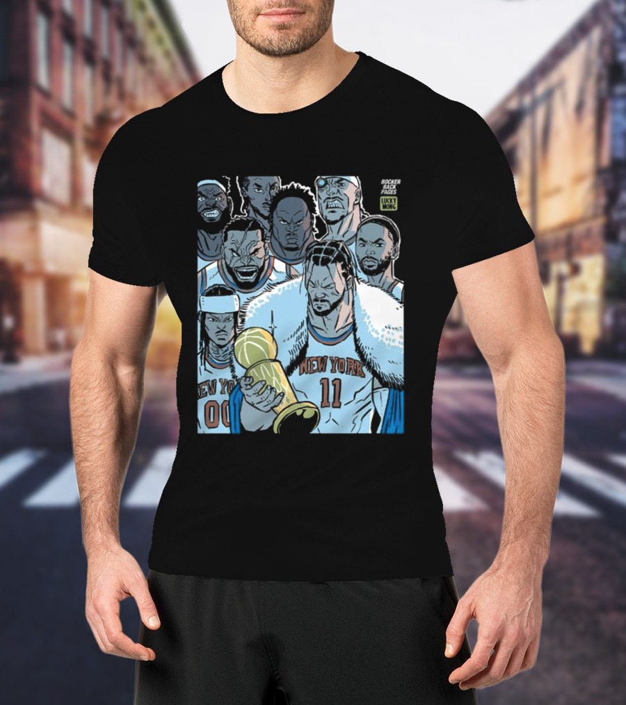 New York Knicks Invincible Champions NBA Basketball Team T-Shirt