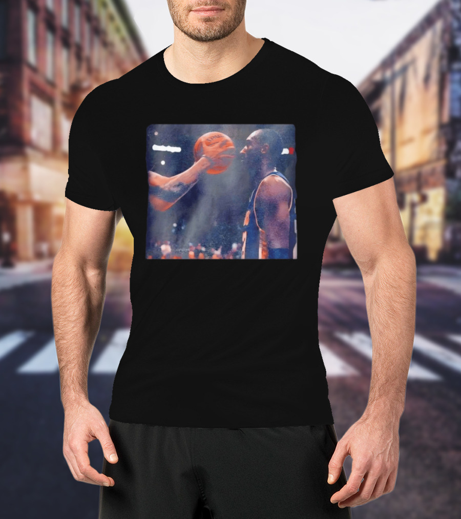 Kobe Bryant Los Angeles Lakers Basketball Legend NBA Iconic Moment T-Shirt
