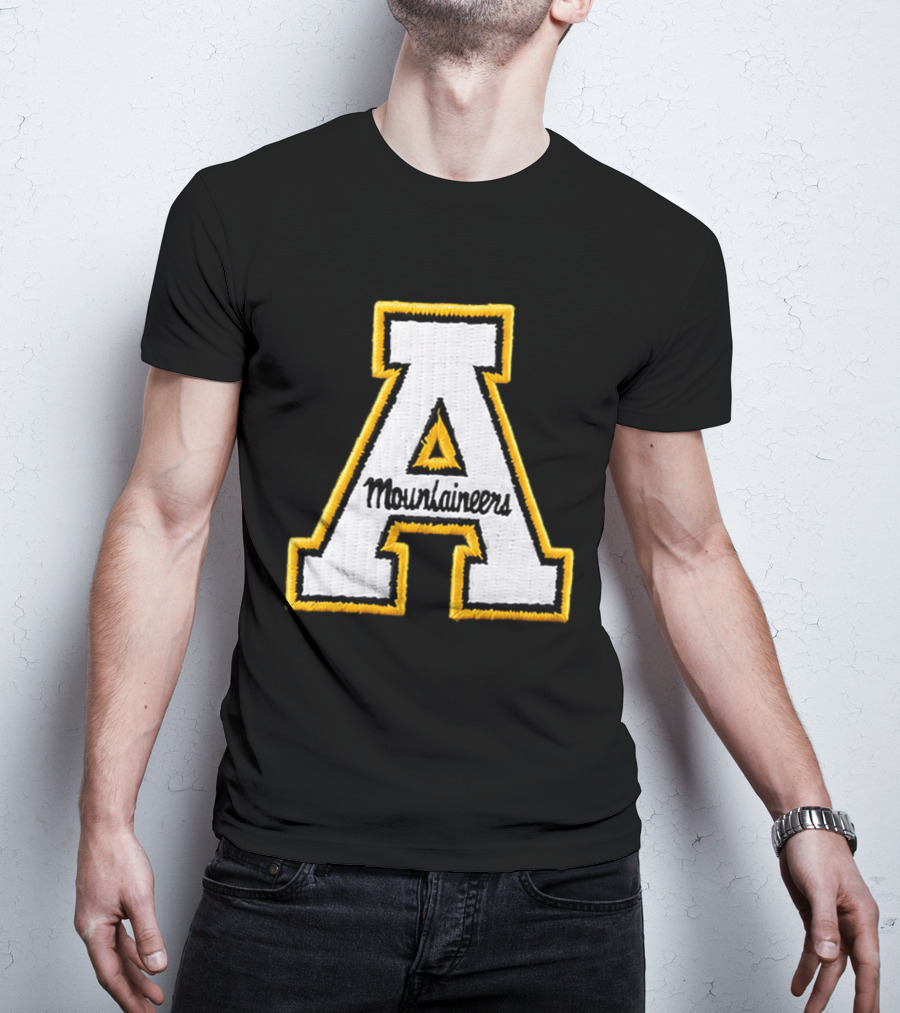 App State Mountaineers Trucker Hat Embroidered Patch 2026 Corduroy T-Shirt